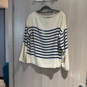 J.Crew Collection Sequin Top (Size 8 Great Condition)